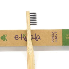 Cargar imagen en el visor de la galería, Cepillo de Dientes Bambú Niños - Ecomania Online